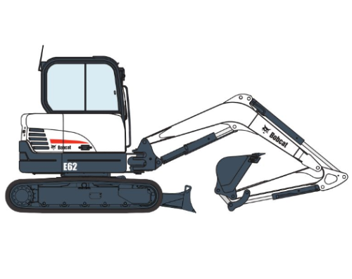 Bobcat Kompaktminibagger E62