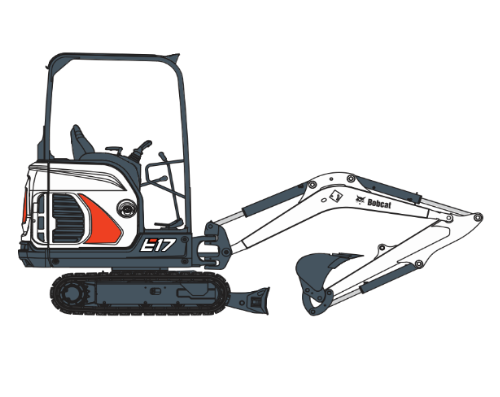 Bobcat Kompaktminibagger E17