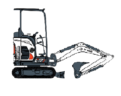 Bobcat Kompaktminibagger E17z