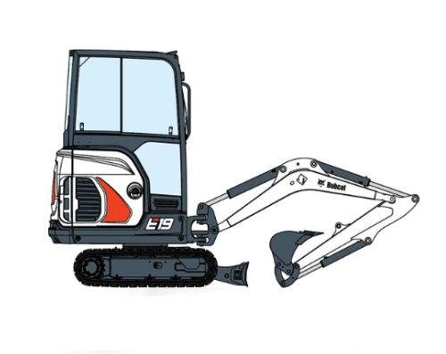 Bobcat Kompaktminibagger E19