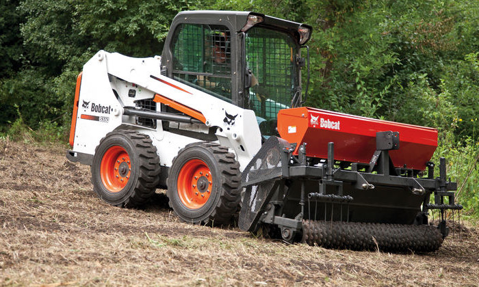 Bobcat S550 in der Forst- und Landwirtschaft