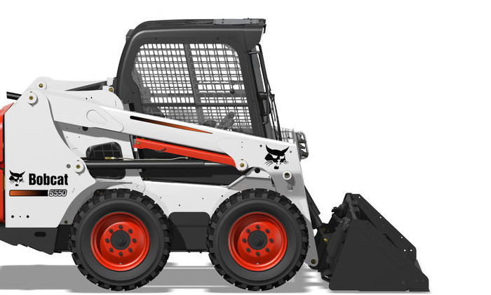 Bobcat S550 mit Schaufel