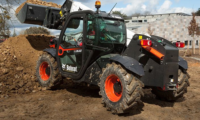 Bobcat TL26.60 auf der Baustelle