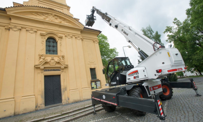 Bobcat TR50.190 EVO für Arbeiten in hohen Höhen