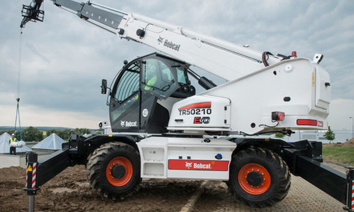 Bobcat TR50.210 EVO in Aktion